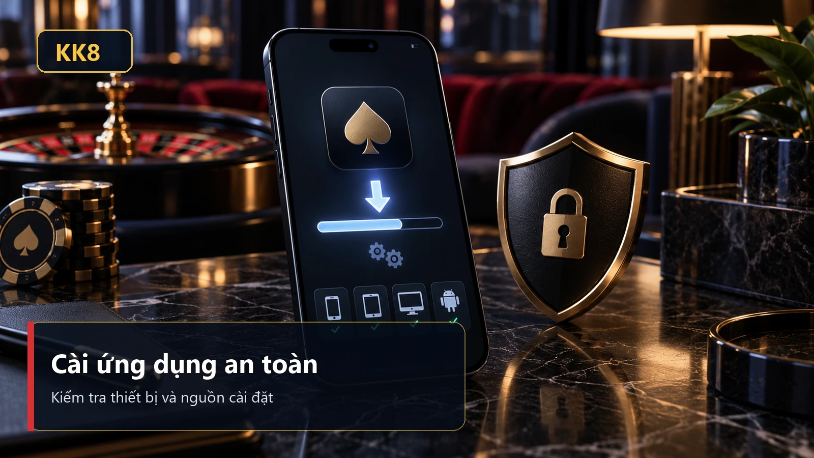 Cẩm nang tải app theo từng bước trên KK8 qua góc nhìn thực tế