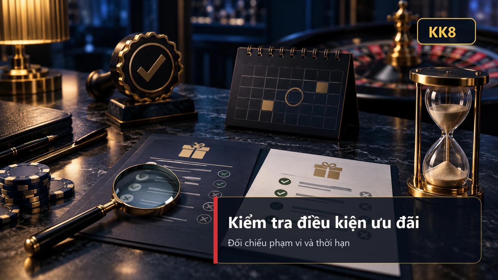KK8: Kinh nghiệm xem điều kiện khuyến mãi rõ ràng hơn – minh họa Khuyến mãi